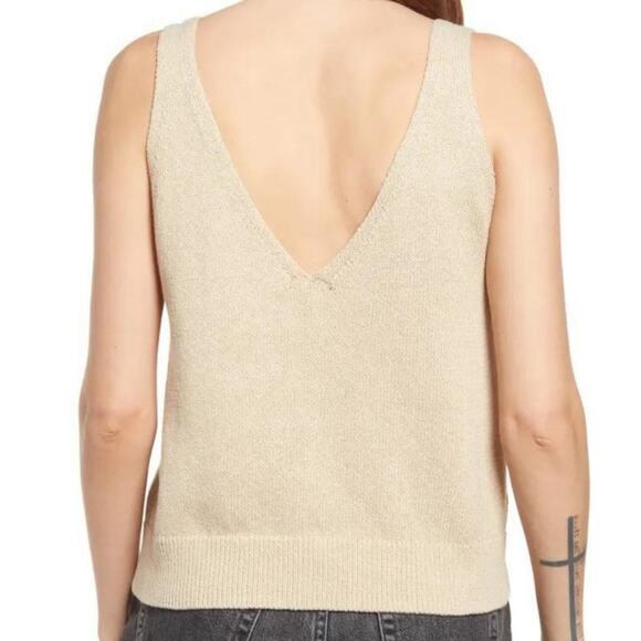 Rails Maise Knit Tank Oatmeal Tan Size Medium‎ - Picture 2 of 9